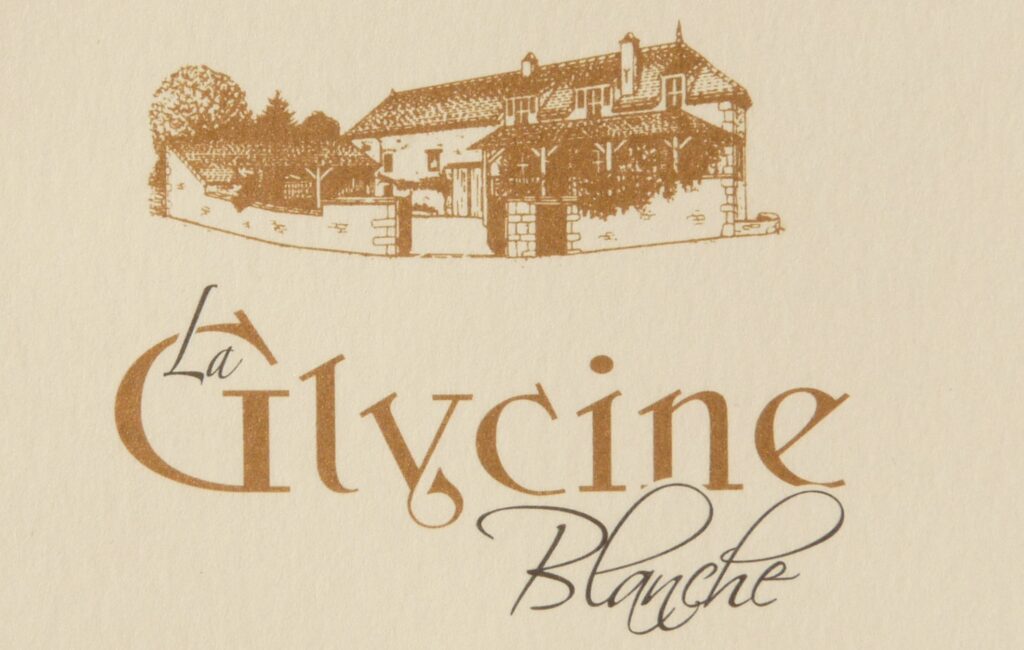 La glycine blanche